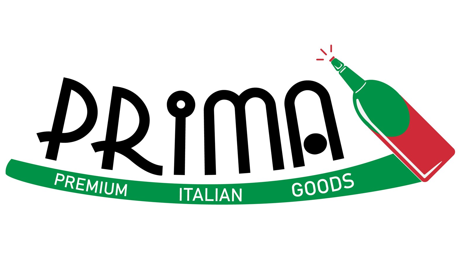 PRIMA - Premium Italian Goods logo, part of the brandwork collection.